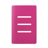 Placa p/ 3 Interruptores 4x2 - Novara Rosa Fosco